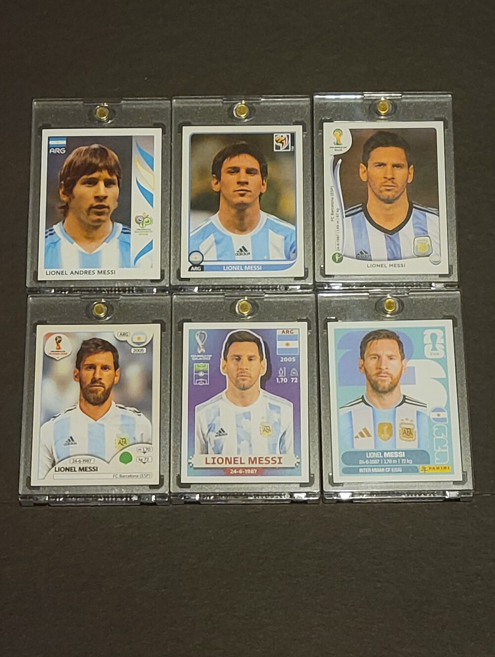 Leo Messi World Cup Collectors Lot